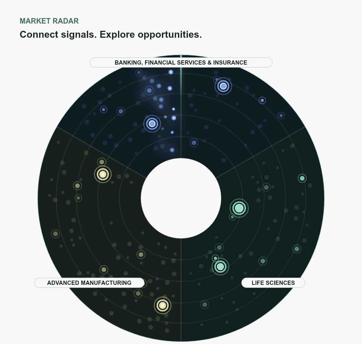 Anonymized growth intelligence workspace